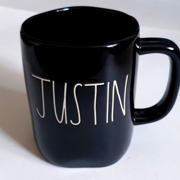Rae Dunn JUSTIN coffee mug ☕ - Picture 1 of 1